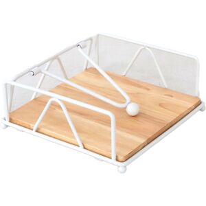 Sodial 4x(Solid Wood Tissue Holder Home Napkin Container For Hotel Restaurant9961 Sodial 4x(Solid Wood Tissue Holder Home Napkin Container For Hotel Restaurant9961