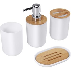 Sodial 3x(Bathroom Accessories Set Soap Dispenser Bottle Dish Washroom Toothbrush9267 Sodial 3x(Bathroom Accessories Set Soap Dispenser Bottle Dish Washroom Toothbrush9267
