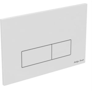 Ideal Standard Armitage Shanks Oleas M2 Mechanical Dual Flush Plate In White. S0767ac Ideal Standard Armitage Shanks Oleas M2 Mechanical Dual Flush Plate In White. S0767ac