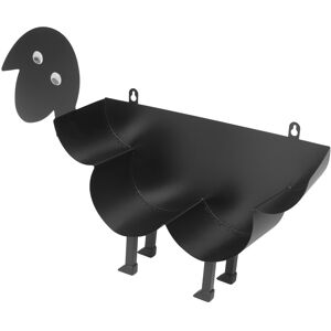 Sodial Novelty Black Sheep Toilet Roll Holder Bathroom Ornament Standing Metal 4262 Sodial Novelty Black Sheep Toilet Roll Holder Bathroom Ornament Standing Metal 4262