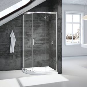 Merlyn Vivid Boost Loft 2-Door Quadrant Shower Enclosure 900mm X 900mm 6mm Glass Merlyn Vivid Boost Loft 2-Door Quadrant Shower Enclosure 900mm X 900mm 6mm Glass