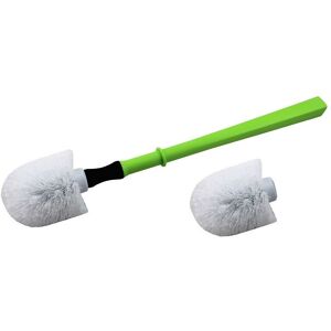 Mr. Sanitär Mr. Sanitary Special 3 Piece Toilet Brush Wc Set Green Bristle Head White Mr. Sanitär Mr. Sanitary Special 3 Piece Toilet Brush Wc Set Green Bristle Head White