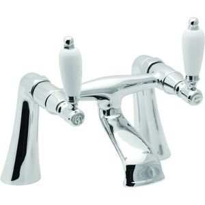 Deva Georgian Pillar Mounted Bath Filler Tap - Chrome Deva Georgian Pillar Mounted Bath Filler Tap - Chrome