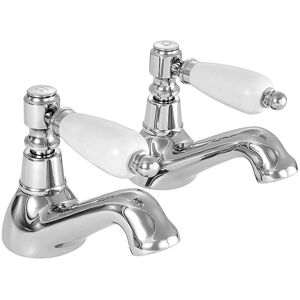 Deva Georgian Bath Taps Pair - Chrome - Traditional Bathroom Taps Deva Georgian Bath Taps Pair - Chrome - Traditional Bathroom Taps