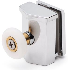 1 X Vivid/merlyn Chrome Plated Bottom Single Shower Roller/runner 23mm J074 1 X Vivid/merlyn Chrome Plated Bottom Single Shower Roller/runner 23mm J074