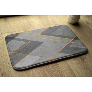 Tulup Bathroom Rug Anti-Slip Super Soft Absorbent - 75x45 Cm Geometric Patterns Tulup Bathroom Rug Anti-Slip Super Soft Absorbent - 75x45 Cm Geometric Patterns