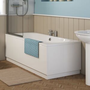 Nuie Otley Double Ended Rectangular Bath 1700mm X 750mm - Acrylic (Inc Leg Set) Nuie Otley Double Ended Rectangular Bath 1700mm X 750mm - Acrylic (Inc Leg Set)