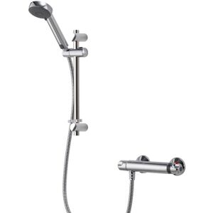 Aqualisa Midas 100 Mixer - Thermostatic Bar, Chrome, 90mm Safetouch Aqualisa Midas 100 Mixer - Thermostatic Bar, Chrome, 90mm Safetouch