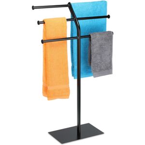 Relaxdays Towel Rack 3 Tiers Iron Material Towel Stand Freestanding Towel Stand Towel Rail Relaxdays Towel Rack 3 Tiers Iron Material Towel Stand Freestanding Towel Stand Towel Rail