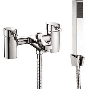 Cassellie Modern Chrome Square Bathroom Mixer Bath Filler Shower Deck Mounted Tap Cassellie Modern Chrome Square Bathroom Mixer Bath Filler Shower Deck Mounted Tap