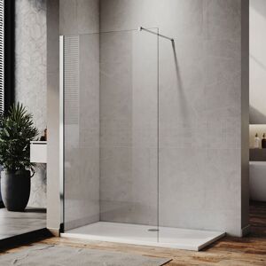 Elegant Walk In Shower Enclosure Screen Wet Room 8mm Nano Glass Cubicle 1000x1900mm Elegant Walk In Shower Enclosure Screen Wet Room 8mm Nano Glass Cubicle 1000x1900mm