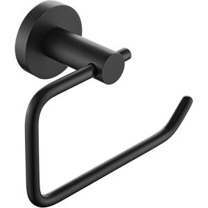 Bristan Rd Blk Round Toilet Roll Holder, Black Bristan Rd Blk Round Toilet Roll Holder, Black