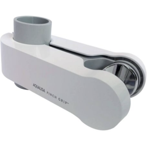 Aqualisa 910599 Pinch Grip Shower Head Holder - White, 25mm Aqualisa 910599 Pinch Grip Shower Head Holder - White, 25mm