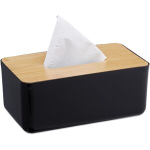 Relaxdays Tissue Box Refillable Compact Tissue Dispenser Tissue Holder Wipe Organiser Relaxdays Tissue Box Refillable Compact Tissue Dispenser Tissue Holder Wipe Organiser