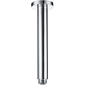 Fixed Shower Arm Round Ceiling Mounted Vertical Traditonal Chrome Enki A13 Fixed Shower Arm Round Ceiling Mounted Vertical Traditonal Chrome Enki A13