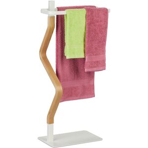 Relaxdays Towel Rack Compact Elegant Towel Holder Bath Towel Stand Freestanding Towel Rail Relaxdays Towel Rack Compact Elegant Towel Holder Bath Towel Stand Freestanding Towel Rail