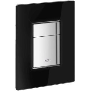 Grohe Skate Cosmopolitan Wc Trimset Flush Plate Glass Black Grohe Skate Cosmopolitan Wc Trimset Flush Plate Glass Black