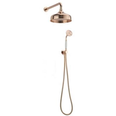 Enki Ra073 Chrome 200mm Wall Mounted Shower head arm Enki Ra073 Chrome 200mm Wall Mounted Shower head arm