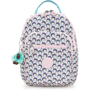 Kipling Seoul S Small Backpack - Geo Shell Rrp £88 Kipling Seoul S Small Backpack - Geo Shell Rrp £88
