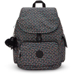 Kipling Medium Backpack Rucksack City Pack S In Geo Feather Print Fw2025 Rrp £98 Kipling Medium Backpack Rucksack City Pack S In Geo Feather Print Fw2025 Rrp £98