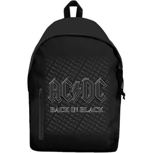 Ac/dc Back In Black Graphic Daypack Backpack One Size Ac/dc Back In Black Graphic Daypack Backpack One Size