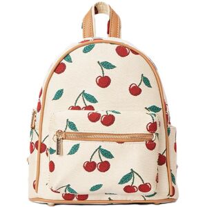 Signare Cherry Tapestry Casual Daypack Backpack Back Pack Bag Cream Brown London Signare Cherry Tapestry Casual Daypack Backpack Back Pack Bag Cream Brown London