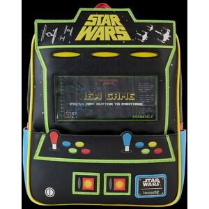 New Loungefly Disney Star Wars Nycc Ltd Ed. Vintage Video Game Mini Backpack New Loungefly Disney Star Wars Nycc Ltd Ed. Vintage Video Game Mini Backpack