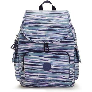 Kipling City Pack S Small Backpack - Brush Stripes St Rrp £98 Kipling City Pack S Small Backpack - Brush Stripes St Rrp £98