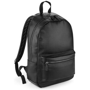 Mens Womens Bagbase Faux Leather Fashion Backpack Bag Unisex Rucksack Sports Mens Womens Bagbase Faux Leather Fashion Backpack Bag Unisex Rucksack Sports