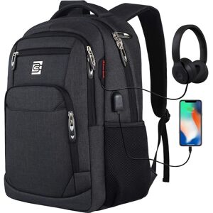 Marcello Laptop Backpack With Usb Charging&headphone Port,Anti-Theft Business B Marcello Laptop Backpack With Usb Charging&headphone Port,Anti-Theft Business B
