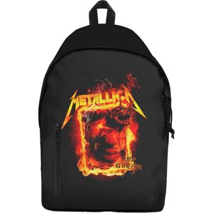 Metallica Jump In The Fire Graphic Daypack Backpack - Backpack Metallica Jump In The Fire Graphic Daypack Backpack - Backpack