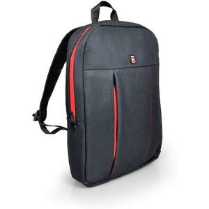 Port Designs Portland Urban Slim Padded Backpack For 15.6-Inch Laptops, Black/re Port Designs Portland Urban Slim Padded Backpack For 15.6-Inch Laptops, Black/re