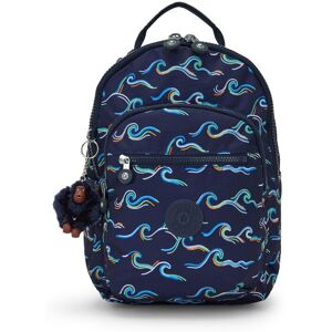 Kipling Seoul S Small Backpack - Fun Ocean Prt Rrp £88 Kipling Seoul S Small Backpack - Fun Ocean Prt Rrp £88