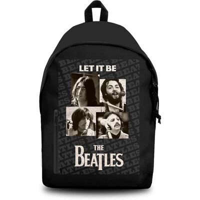 Beatles - The The Beatles Graphic Daypack: Let It Be (Black) Official New Beatles - The The Beatles Graphic Daypack: Let It Be (Black) Official New