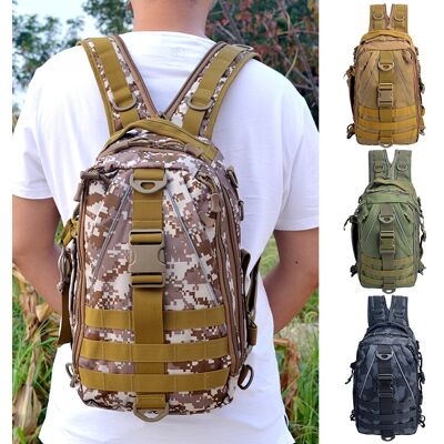 Multi-Purpose Tactical Sling Pack Backpack Shoulder Bag Daypack For By Multi-Purpose Tactical Sling Pack Backpack Shoulder Bag Daypack For By