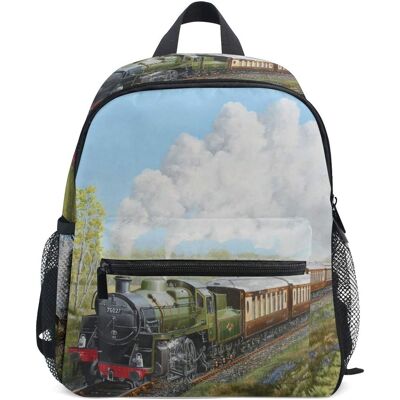 Lianchenyi Special Steam Train And Railway Landscape Unisex Outdoor Daypacks Bags 2th 3th Lianchenyi Special Steam Train And Railway Landscape Unisex Outdoor Daypacks Bags 2th 3th