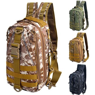 N- Multi-Purpose Tactical Sling Pack Backpack Shoulder Bag Daypack For N- Multi-Purpose Tactical Sling Pack Backpack Shoulder Bag Daypack For