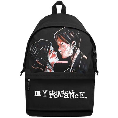 My Chemical Romance Backpack Three Cheers Band Logo New Official Black My Chemical Romance Backpack Three Cheers Band Logo New Official Black