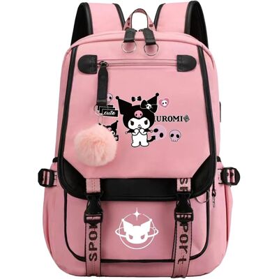 Sertas Cartoon Kawaii Backpack,Outdoor Daypack With Usb Charge Port,Lightweight Travel Sertas Cartoon Kawaii Backpack,Outdoor Daypack With Usb Charge Port,Lightweight Travel