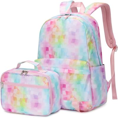 Dorriso Cute Backpacks Girls Daypack School Bag With Cute Bento Bag 2 Piece Set For Hig Dorriso Cute Backpacks Girls Daypack School Bag With Cute Bento Bag 2 Piece Set For Hig