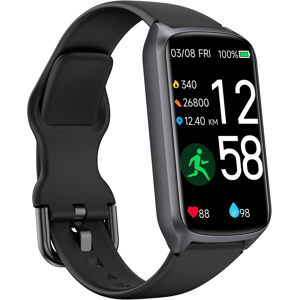 Does Not Apply Fitness Tracker Smart Watch 1.47\" Black 24/7 Hr Spo2 Sleep Steps 5atm S&l Bands Does Not Apply Fitness Tracker Smart Watch 1.47\" Black 24/7 Hr Spo2 Sleep Steps 5atm S&l Bands