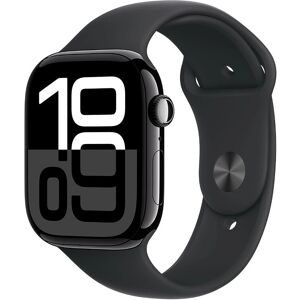 Apple Watch Series 10 Gps - 42mm - Jet Black Alum, Black Sport Band - Very Good Apple Watch Series 10 Gps - 42mm - Jet Black Alum, Black Sport Band - Very Good