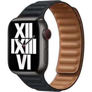 Genuine Apple 38mm/40mm/41mm Leather Link Strap Watch Band - M/l - Midnight Genuine Apple 38mm/40mm/41mm Leather Link Strap Watch Band - M/l - Midnight