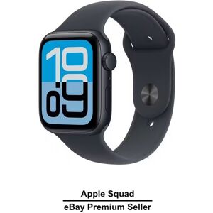 Apple Watch Se 3 Gps 40mm Midnight Sport Band Small Medium New Sealed Rrp:£219 Apple Watch Se 3 Gps 40mm Midnight Sport Band Small Medium New Sealed Rrp:£219