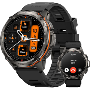 Does Not Apply Tank T3 Ultra Gps Smart Watch For Men, 60 Days Battery, 1.43\" Amoled Rugged Full Does Not Apply Tank T3 Ultra Gps Smart Watch For Men, 60 Days Battery, 1.43\" Amoled Rugged Full