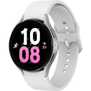 SAMSUNG Galaxy Watch 5 44mm Sm-R915f 4g With Aluminium Case & Sport Band Silver SAMSUNG Galaxy Watch 5 44mm Sm-R915f 4g With Aluminium Case & Sport Band Silver