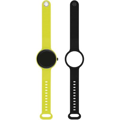 Breil Tribe Smartwatch Hip Hop Hwu1195 Silicone Yellow + Strap Black Touchscreen Breil Tribe Smartwatch Hip Hop Hwu1195 Silicone Yellow + Strap Black Touchscreen