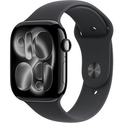 Apple Watch Series 11 Gps + Cellular 46mm Jet Black Aluminium Case With Black Sp Apple Watch Series 11 Gps + Cellular 46mm Jet Black Aluminium Case With Black Sp