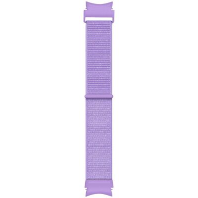 Bigben Lavender Light Purple Nylon Wristband for Galaxy Watch 4/4 Classic/5/5 Pro/6/6 Classic - Wristband Bigben Lavender Light Purple Nylon Wristband for Galaxy Watch 4/4 Classic/5/5 Pro/6/6 Classic - Wristband