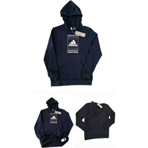 adidas Badge Of Sport Navy Fade Overhead Hoodie Junior Size 15-16 Y / 36\" Chest adidas Badge Of Sport Navy Fade Overhead Hoodie Junior Size 15-16 Y / 36\" Chest